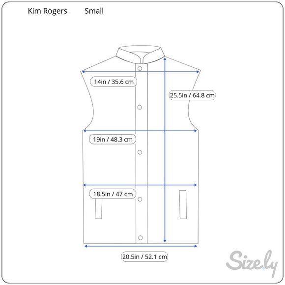 Kim Rogers Womens Fleece Polka Dot Vest Small NWOT - Picture 4 of 4